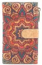 Cork RFID Zip Wallet