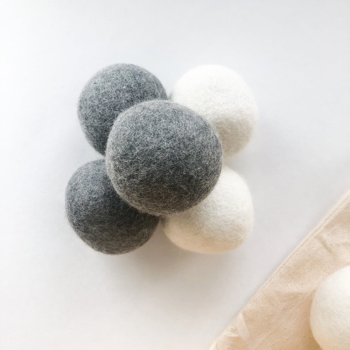 Natural Wool Dryer Balls | Organic Handmade 100% New Zealand Wool