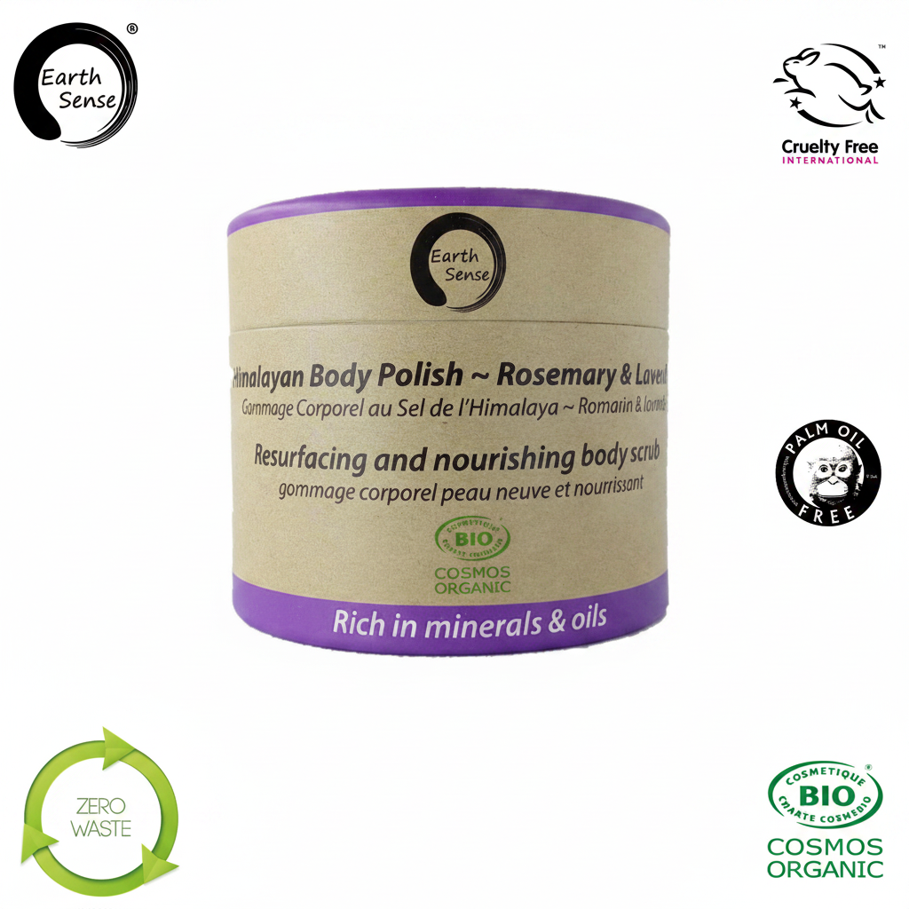 Organic Lavender & Rosemary Body Polish 200ml
