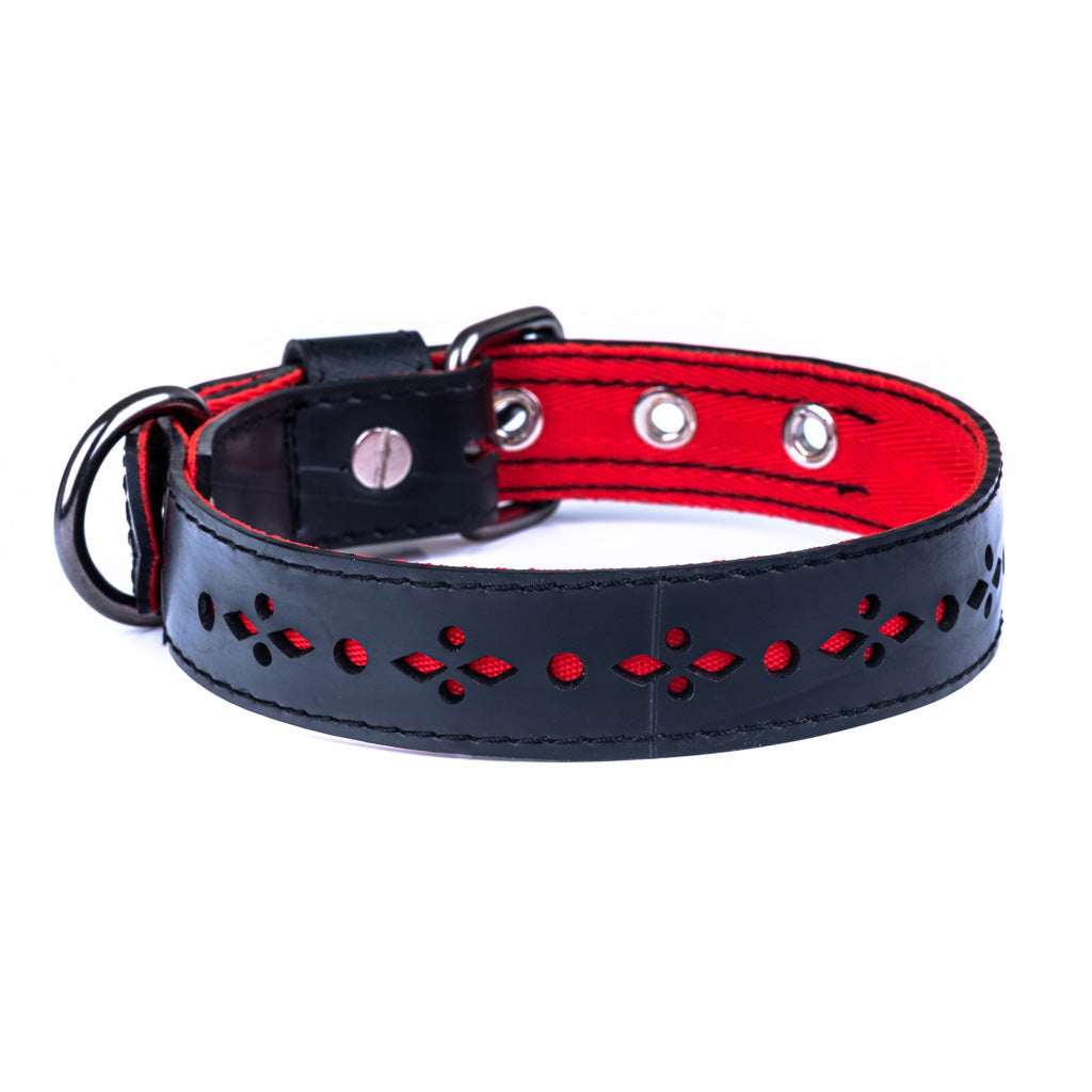 Recycled Rubber Vegan Dog Collar