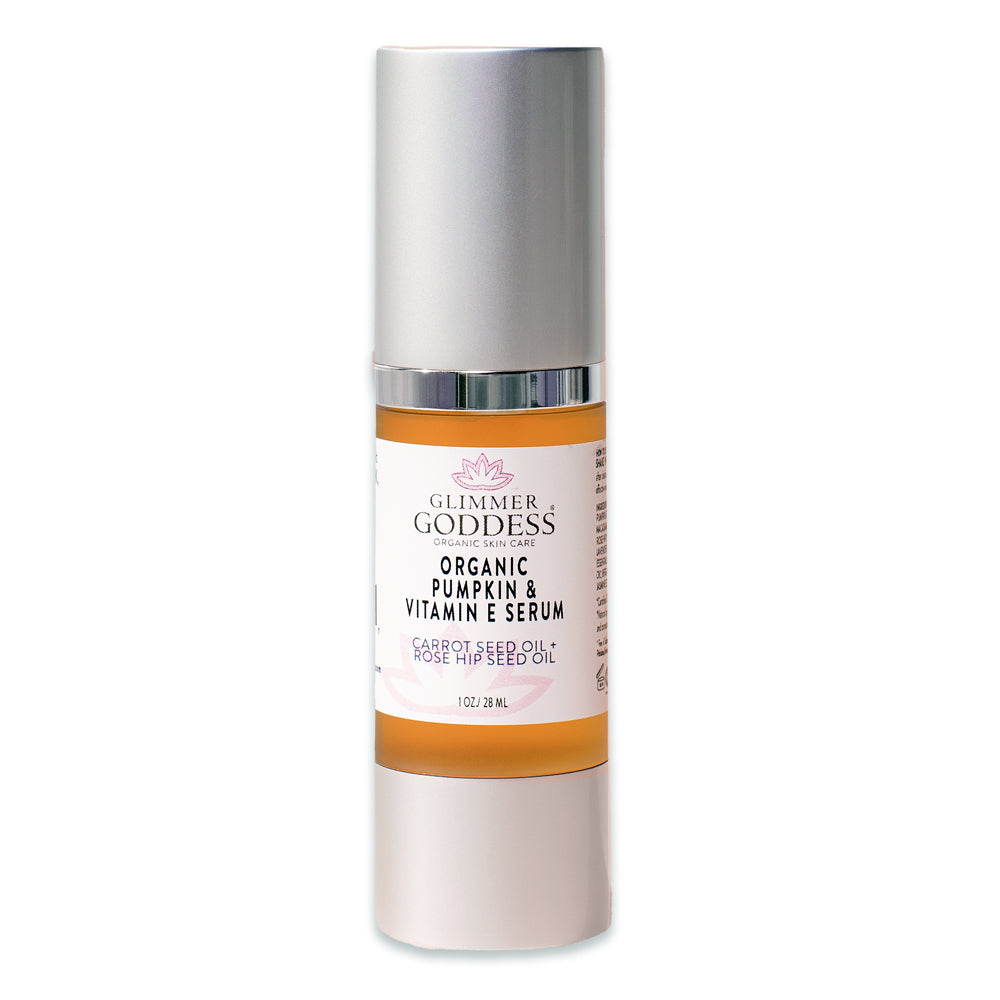 Organic Pumpkin + Vitamin E Serum | Instant Glow Treatment