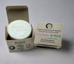 Organic Certified Balancing Solid Shampoo - Lavender & Mint - Dry & all Hair Types 60g-0