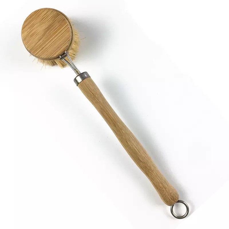 Bamboo Sisal Dish Brush | Replaceable Head Kitchen Brush