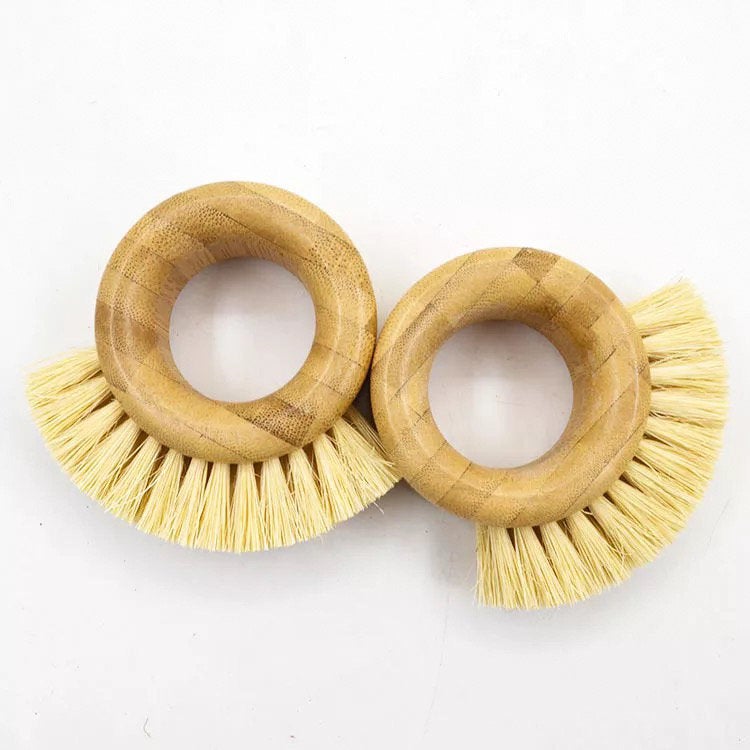 Bamboo & Sisal Kitchen Ring Brush