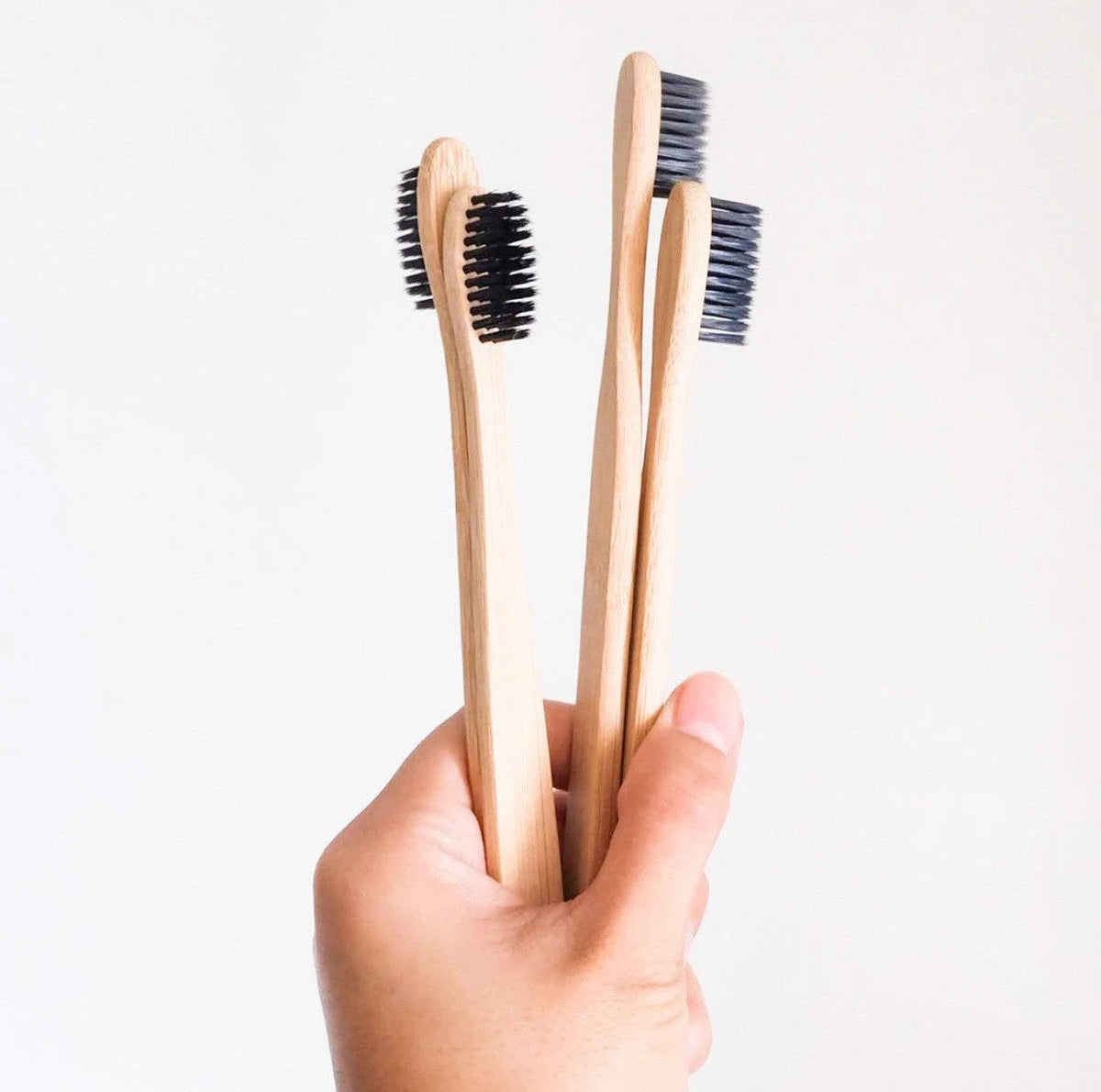 Bamboo Toothbrush with Activated Charcoal Bristles