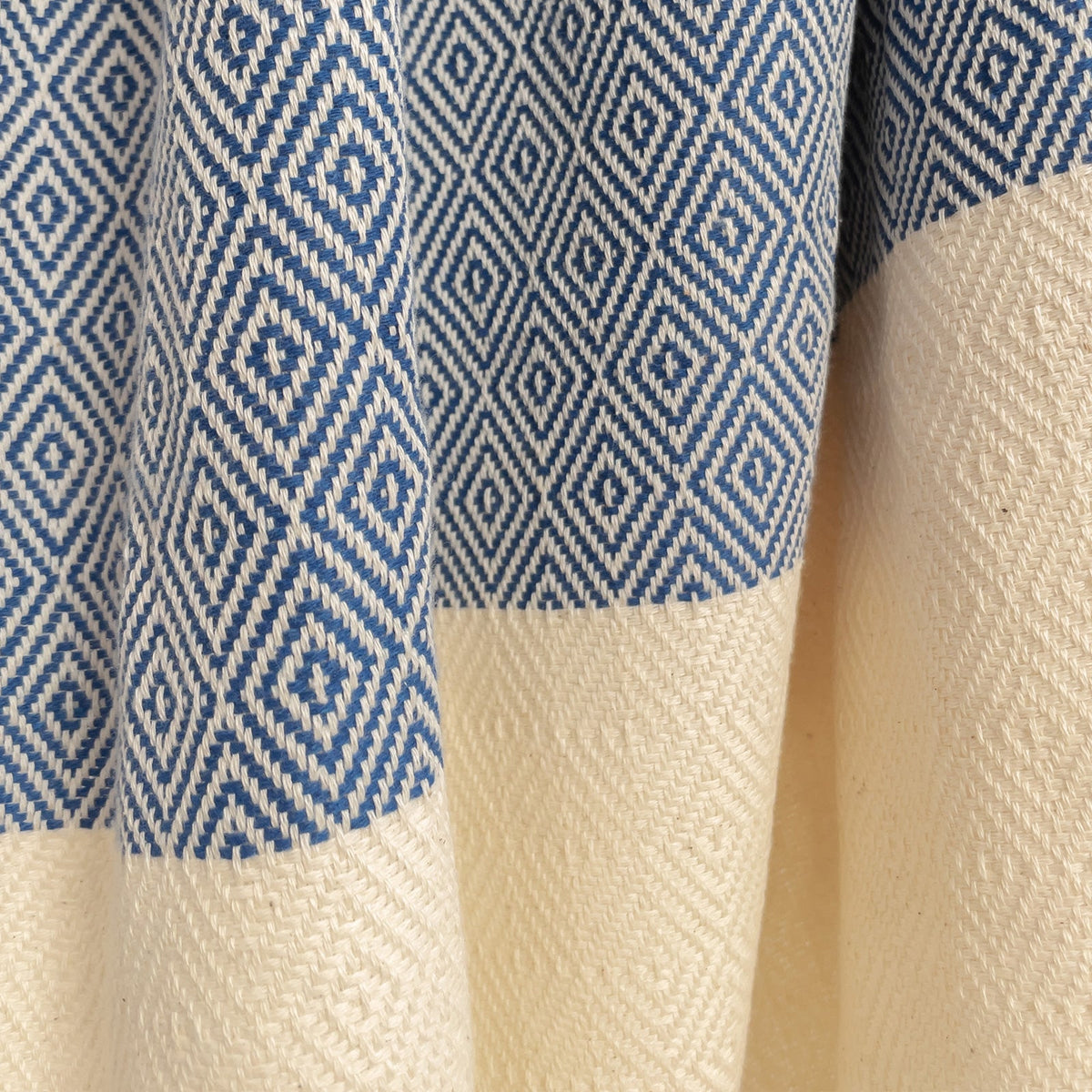 Otto Blue Handwoven Turkish Towel